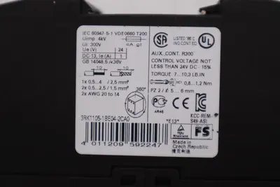 Siemens 3RK1105-1BE04-2CA0 Monitor Safety Relay Module STK H1429A