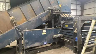 USED BALEMASTER 4550G-12 AUTO-TIE BALER