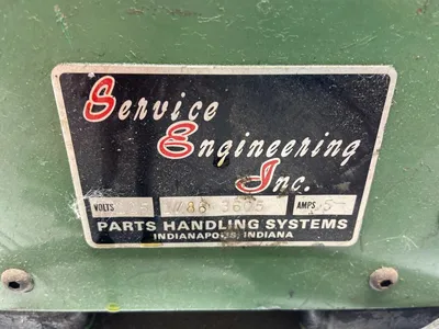 USED SERVICE ENGINEERING VIBRATORY INLINE FEEDER