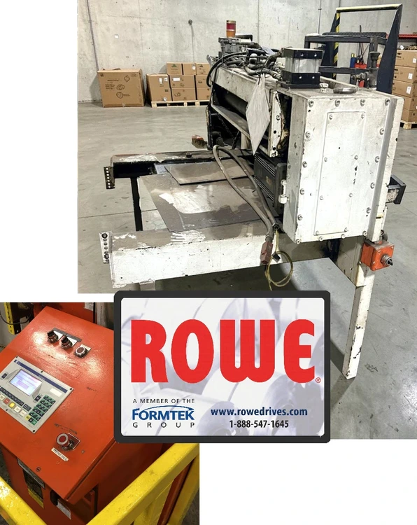Used ROWE R26362RETRO Servo Feeders | Alma Machinery #899523