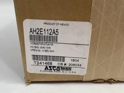 New | in-Stock ASCO Watertight Fast Opening Hydramotor V710 Gas Actuator 110/120V Electric Motor Driven Actuators Michigan US | Maverick Industrial Sales #1399991
