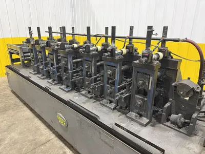 9 STAND x 2" YODER M2 ROLLFORMER, 6 STAND & 3 STAND BASE: YOBRO #24317