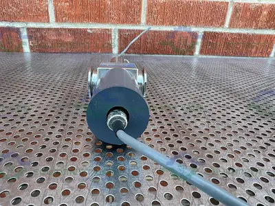 USED ENDRESS+HAUSER OUSAF13-A0A BUBBLE DETECTION SENSOR W/ WEDGEWOOD SENSOR