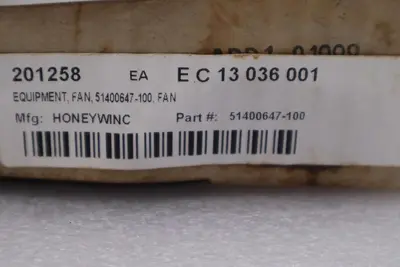 NEW HONEYWELL 51400647-100 10 Slot Fan Assembly Rev.G STOCK G309
