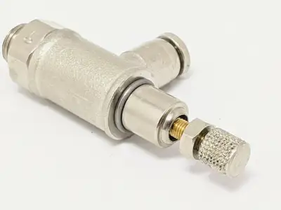 USED NUMATICS WORLD THREAD FLOW CONTROL VALVE 5/32” TUBE 1/8”
