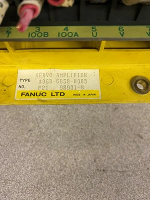 FANUC A06B-6058-H005 SERVO DRIVE