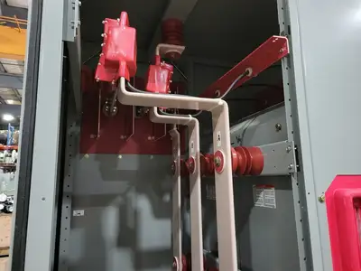 1200A 4160V Switchgear, Main Breaker & Tie Breaker w/ 2 Auxiliary Units