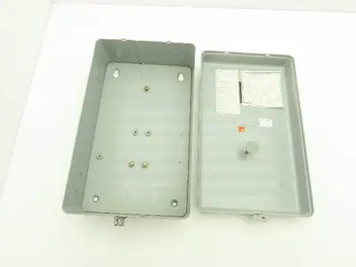 Siemens 14HP32B Manual Motor Starter Enclosure 18x11x6" Contactor Control Box