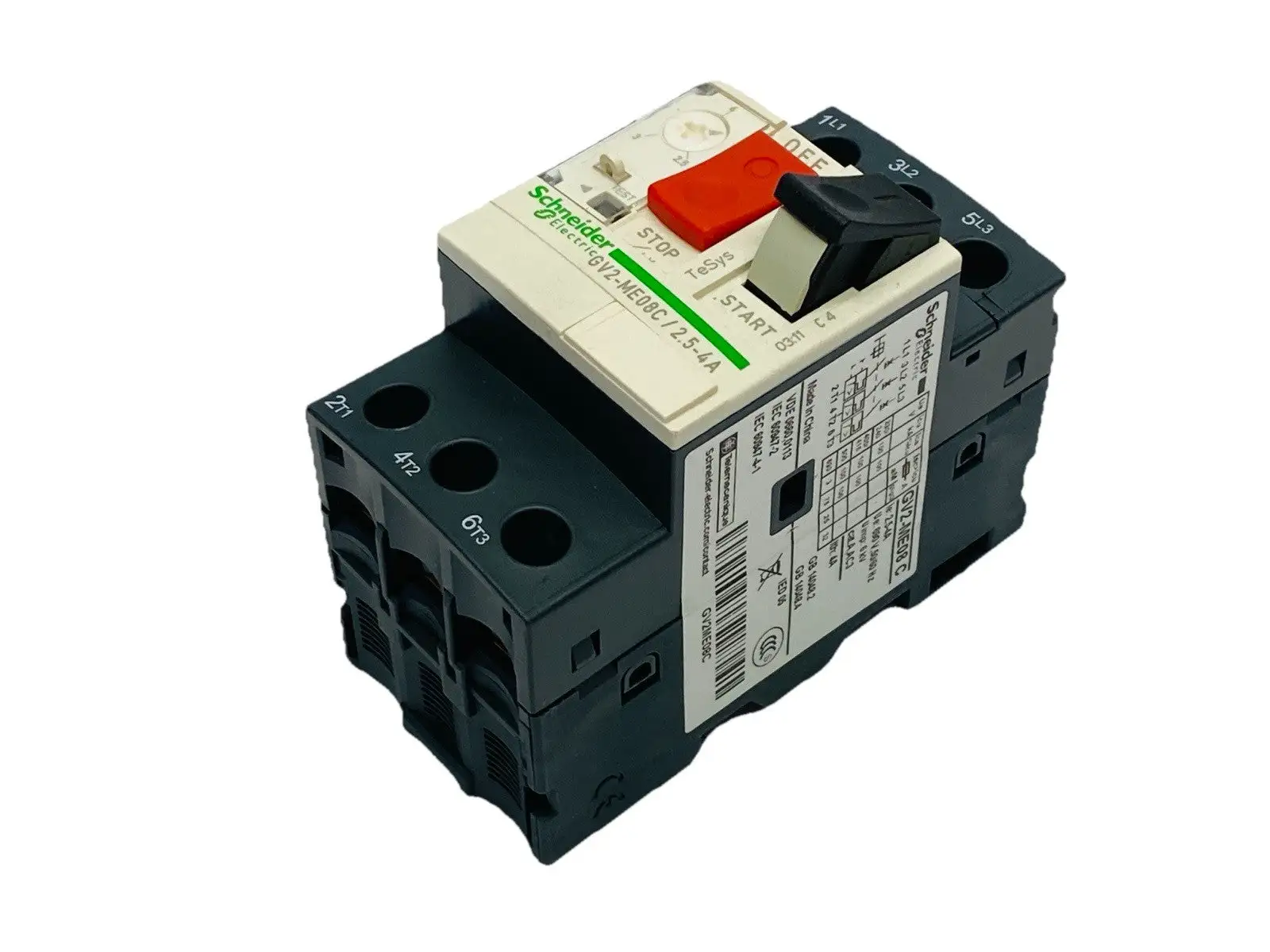USED SCHNEIDER ELECTRIC SCHNEIDER ELECTRIC GV2-ME08C