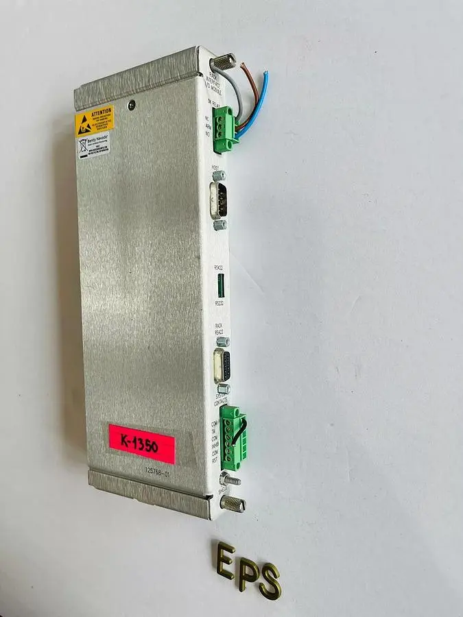 BENTLY NEVADA 125768-01 RIM I/O Module with RS232/RS422 Interface #K-1350