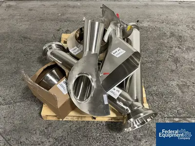 USED Thomas Processing Thomas Engineering Coating Pan Chutes