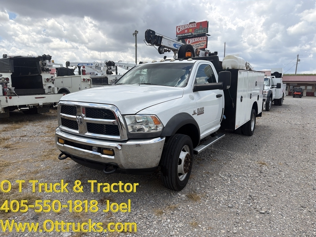 Used 2016 DODGE RAM 5500 Service & Utility Trucks Oklahoma US | OT Truck & Tractor Sales #1383863