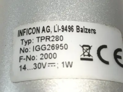 USED PFEIFFER TPR280 IGG26950