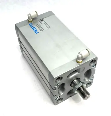 Used Festo Compact Cylinder 80mm Bore 115mm Stroke 536351 Pneumatic Cylinders Michigan US | Maverick Industrial Sales #1518224