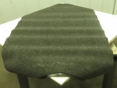 Notrax 130S0035CH Carpeted Entrance Mat Charcoal 3x5' Floor Matting
