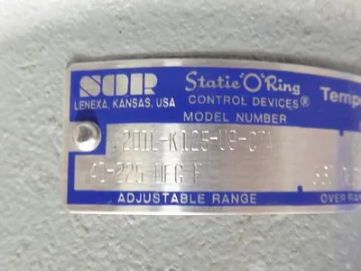 SOL 201L-K125-U9-C7A Temperature Switch 40-225°F 2300 PSI New