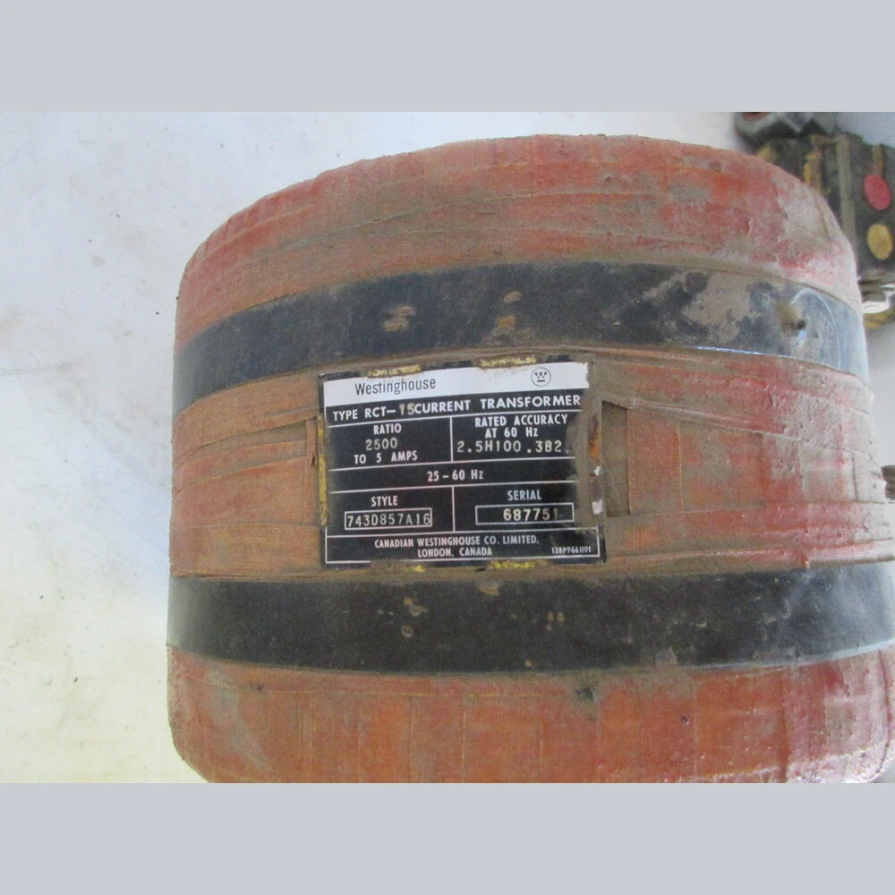Westinghouse 2500/5 Current Transformer