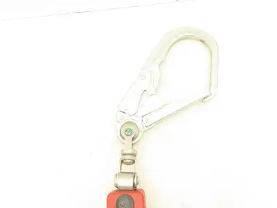 Miller FL11-6/11FT Minilite Fall Limiter 11' Lanyard w/Swivel Shackle Rebar Hook