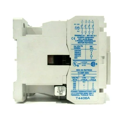 NEW EATON CUTLER HAMMER CE15BNS4AB CONTACTOR SER.B1 SIZE B 4 POLE