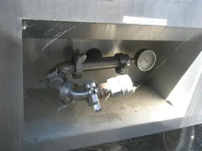 Cleaner, Tank, Purge System, 3 Compartment, S/st, Portable #S210295