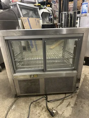 174-0215 Progressive DC-302 30" Self Contained Full Service Glass Cooler Case