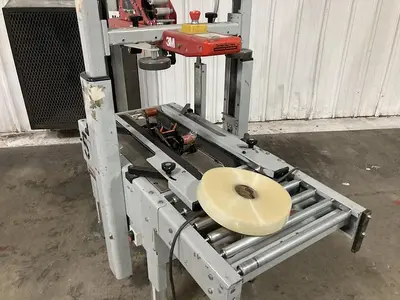 3M-Matic 200A Carton Sealer Adjustable Case Sealing System 115V Top Bottom Taper
