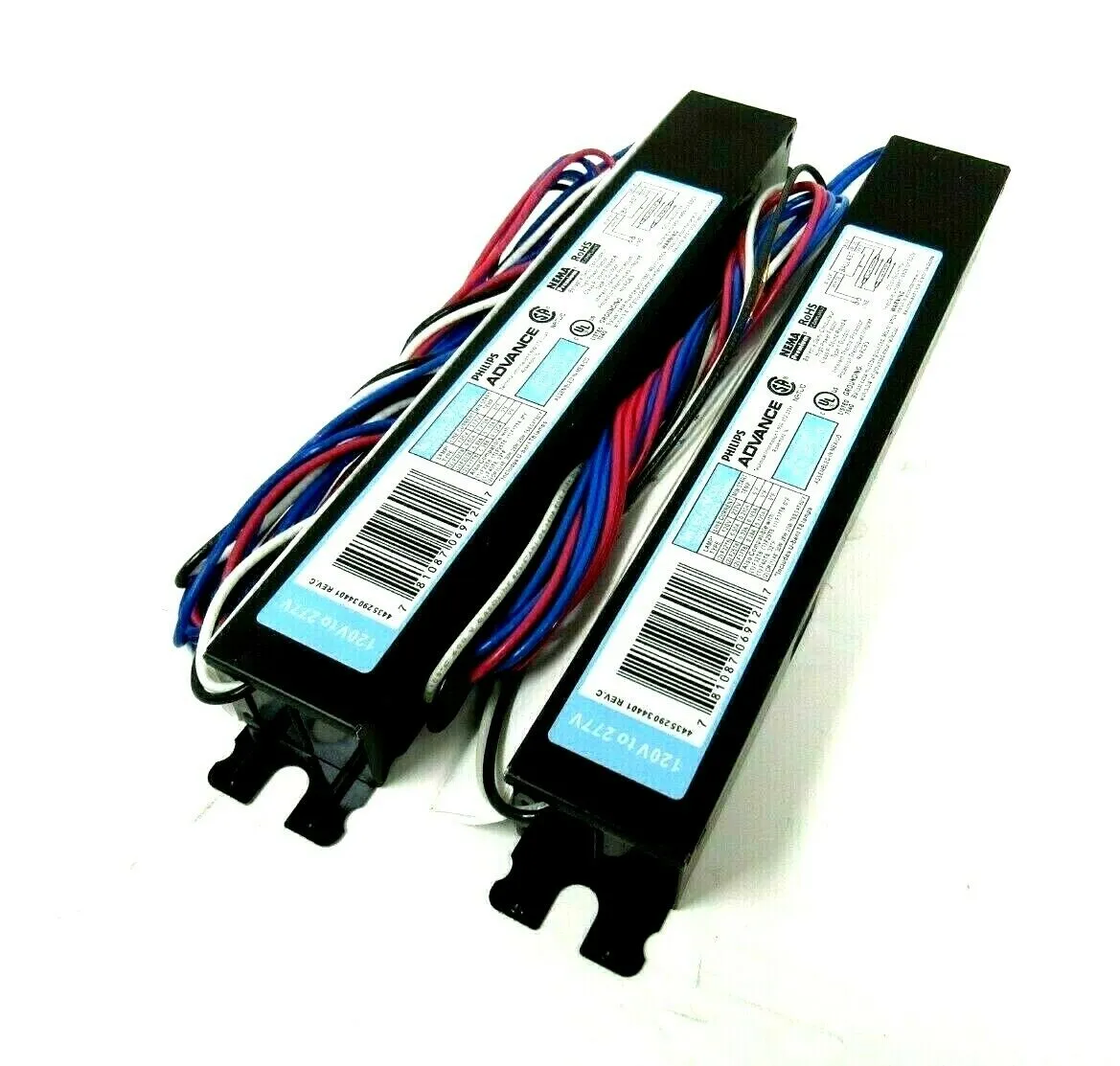 NEW LOT OF 2 PHILLIPS ADVANCE ICN-2P32-N BALLAST ICN2P32N