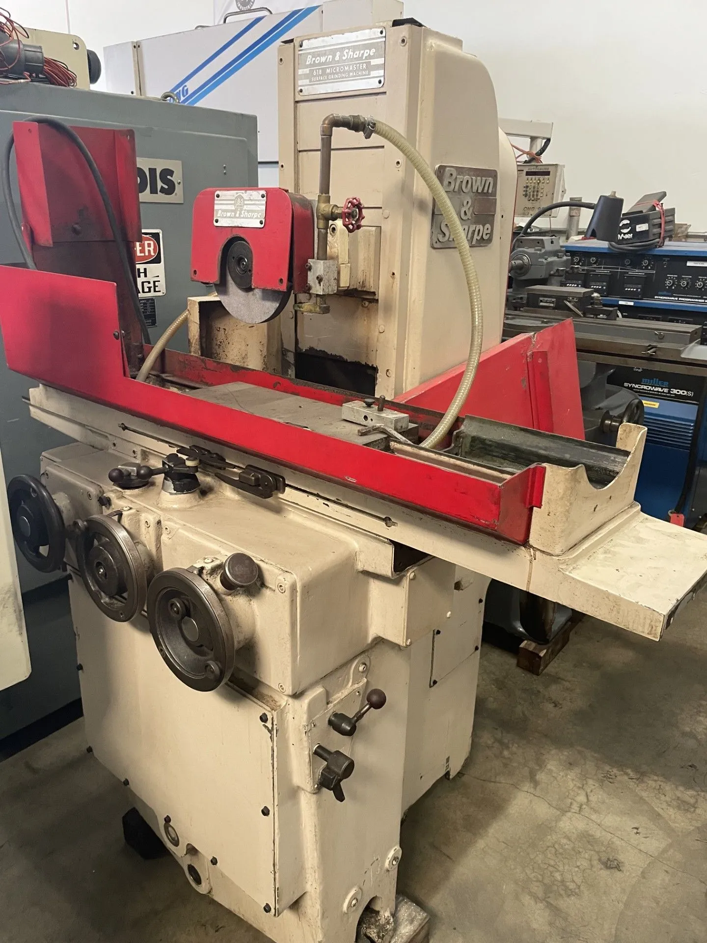 Used BROWN & SHARPE 618 MICROMASTER Reciprocating Surface Grinders California US | Wheeler Machinery Sales #64376
