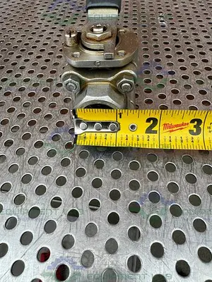 USED SVF -F. C. I. R86666ATSE COMPRESSION BALL VALVE W/ 1" THREADED FITTING 1500PSI