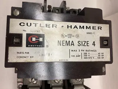 USED CUTLER-HAMMER A10FN0