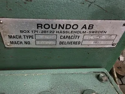 1997 ROUNDO R2 Fabricating Machinery, Rolls Angle Bending | Holland Equipment Hunters, Inc. (6)