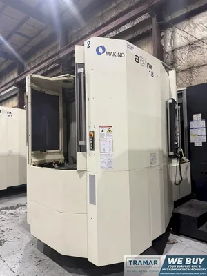 Used 2014 MAKINO A81NX Horizontal Machining Centers Michigan US | Tramar Industries #419587
