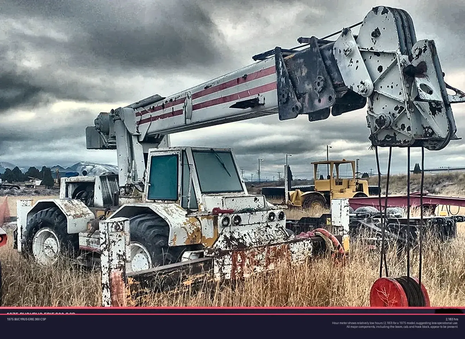 Used 1975 BUCYRUS-ERIE 360 CSP Rough Terrain Cranes Idaho US | Proxy Equipment #1385181