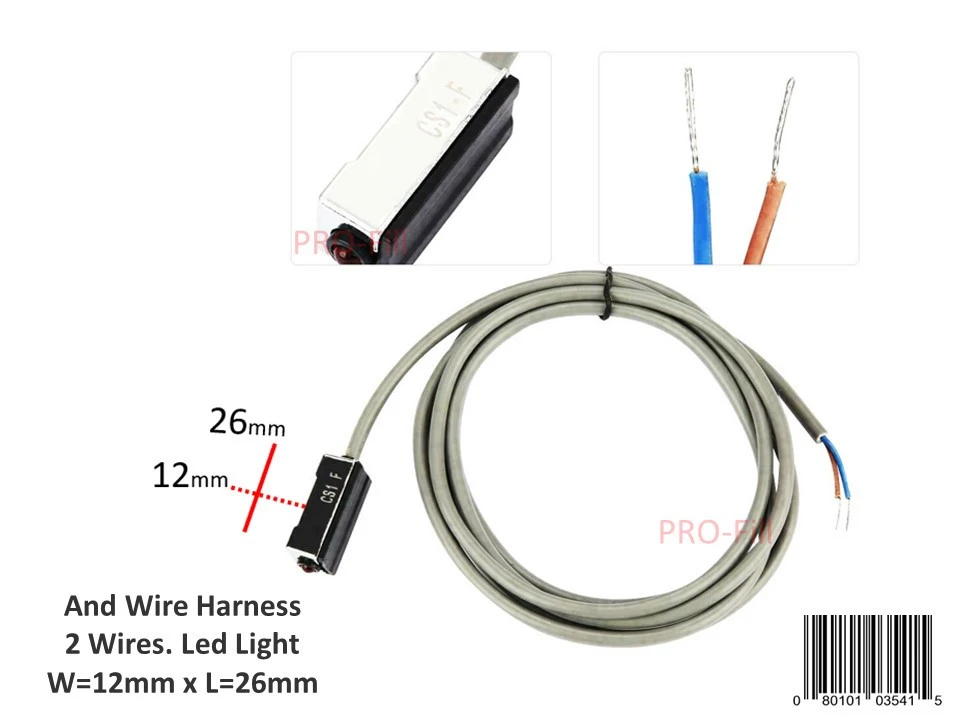 Stationary & Moving Sensor + Wire Harness