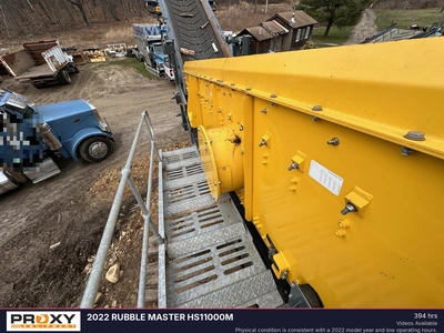 Used 2022 RUBBLE MASTER HS11000M Vibratory Screens New Jersey US | Proxy Equipment #1384995