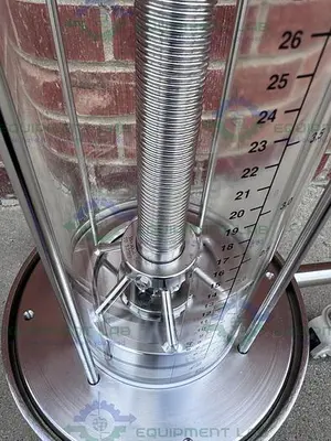 USED CYTIVA / GE / PHARMACIA BPG / SCHOTT 140 / 500 CHROMATOGRAPHY COLUMN