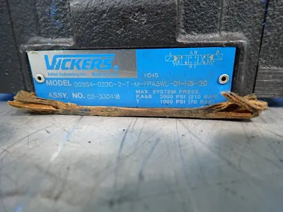 Used VICKERS DG5S4022C2TMFPA5WLD1H520 Pumps Ohio US | HGR 24 #877691