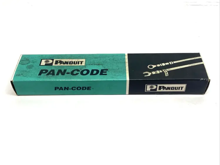 New | in-Stock Panduit Pan-Code Wire Marker Cards BOX OF 10 CARDS Blank Label Michigan US | Maverick Industrial Sales #1392522