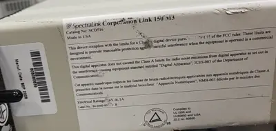 SpectraLink 150 M3 SCD5 16-Port Wireless Uni. Digital Interface 6 (BIN4.5.5)