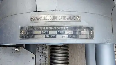 NEW 2014 HP VALVES/KEY VALVE TECHNOLOGIES KJP - 1500 ISOLATING VALVES