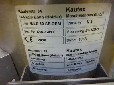 USED KAUTEX WLS 50 SF-OEM