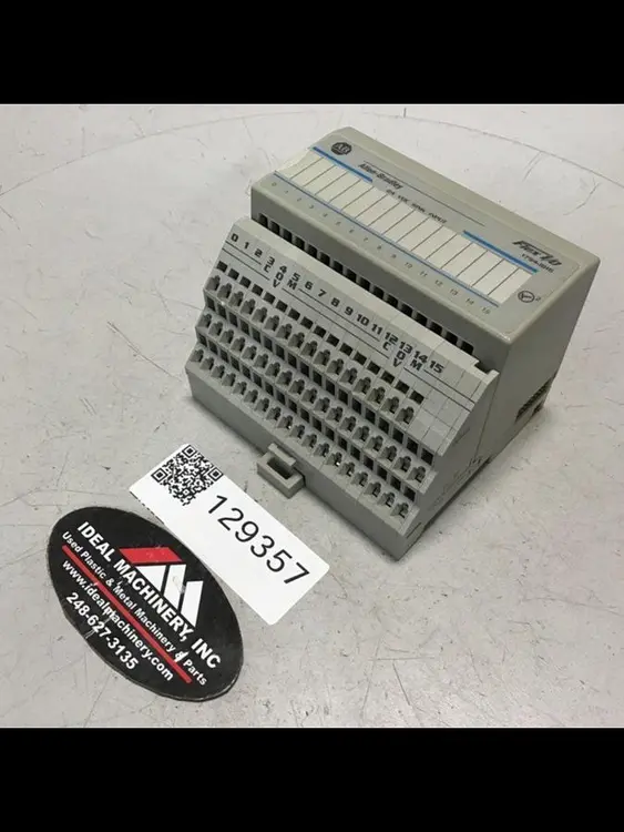 Used ALLEN BRADLEY 1794-IB16 SER A Input / Output Modules | Ideal Machinery #620680