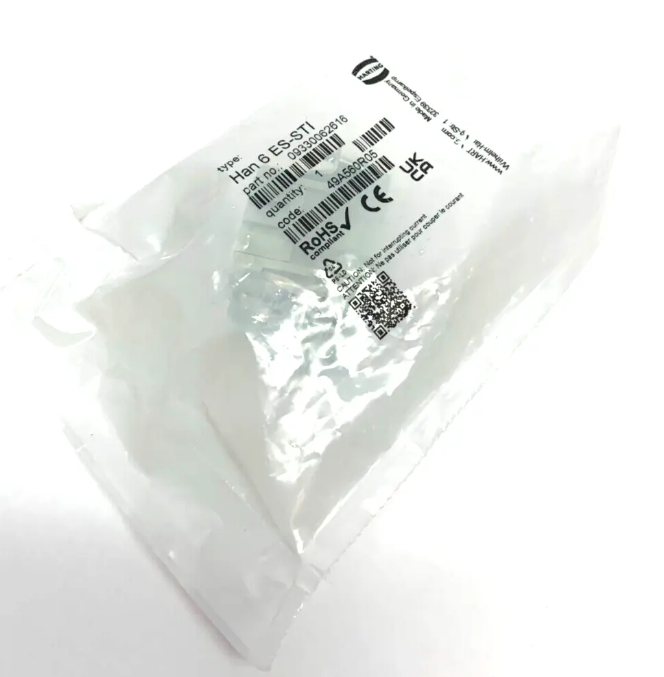 09330062616 | Harting  Han 6 ES-STI Rectangular Plug Insert - New