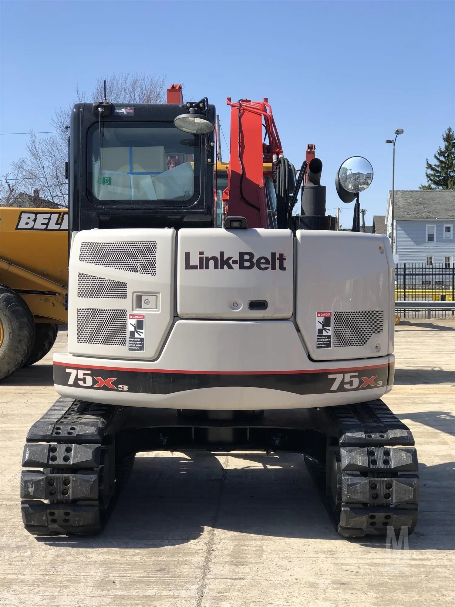 NEW LINK BELT EXCAVATORS 75 X3 SPIN ACE