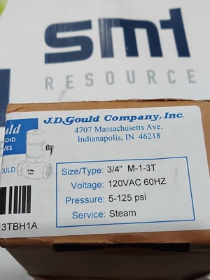 NEW J.D. GOULD M-1-3T 3/4"