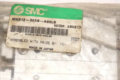 NEW SMC MXS12-30AS-A93LS SLIDE TABLE MXS1230ASA93LS