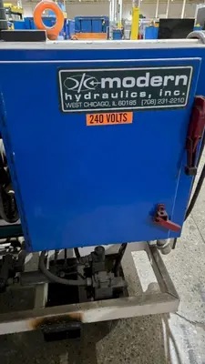 40 TON MODERN HYDRAULICS 4 CYLINDER PORTABLE HYDRAULIC DIE SETTING & SEPARATING SYSTEM: YOBRO #23866