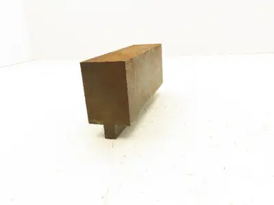 Press Brake Die Blank 7-1/8" Long 1-7/8" Wide 2-5/8" High 1/2" Tang