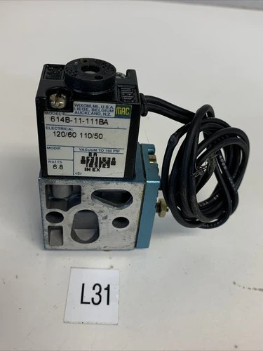 Used MAC VALVES INC 614B-11-111BA PLC Processors Indiana US | J&J Industrial Supply #518681