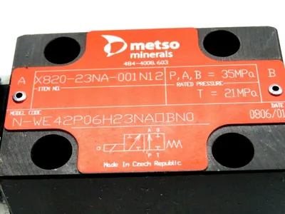 NEW METSO X820-23NA-001N12 DIRECTIONAL VALVE N-WE42P06H23NAOBN0 X82023NA001N12